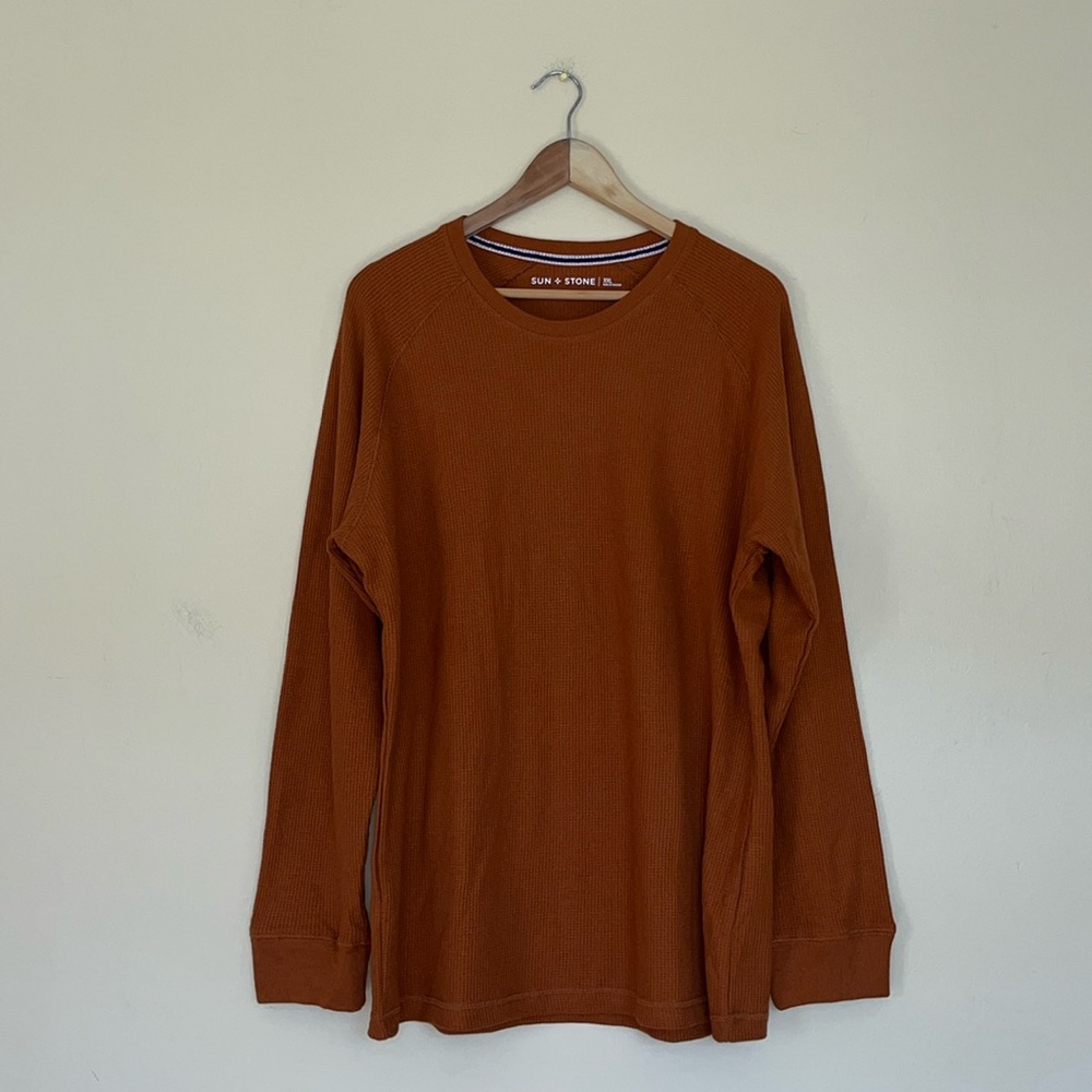 Sun + Stone Long Sleeve Thermal Shirt